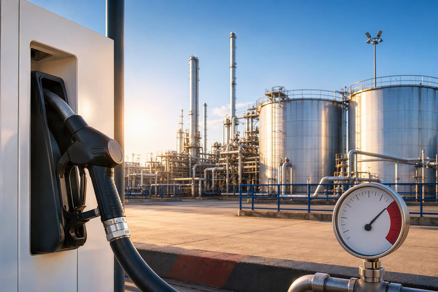 Diesel Supply Pressure - illustration, Jake Team LLC