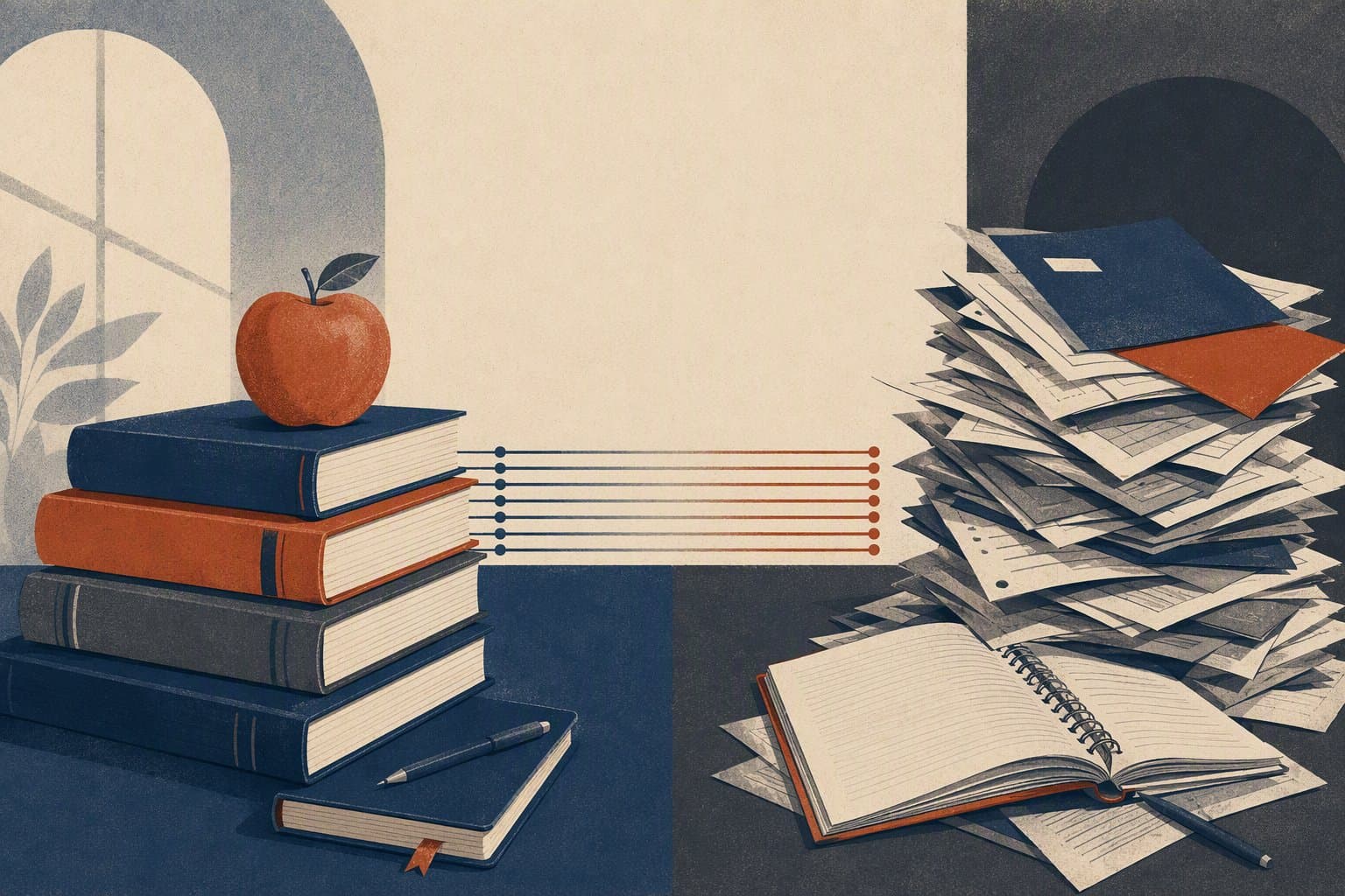 School Performance Gap - illustration, Jake Team LLC