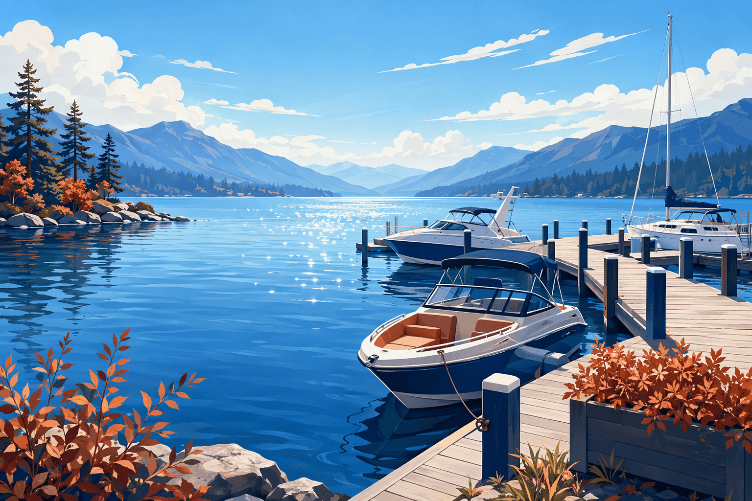 Lake Texoma invasive species - illustration, Jake Team LLC