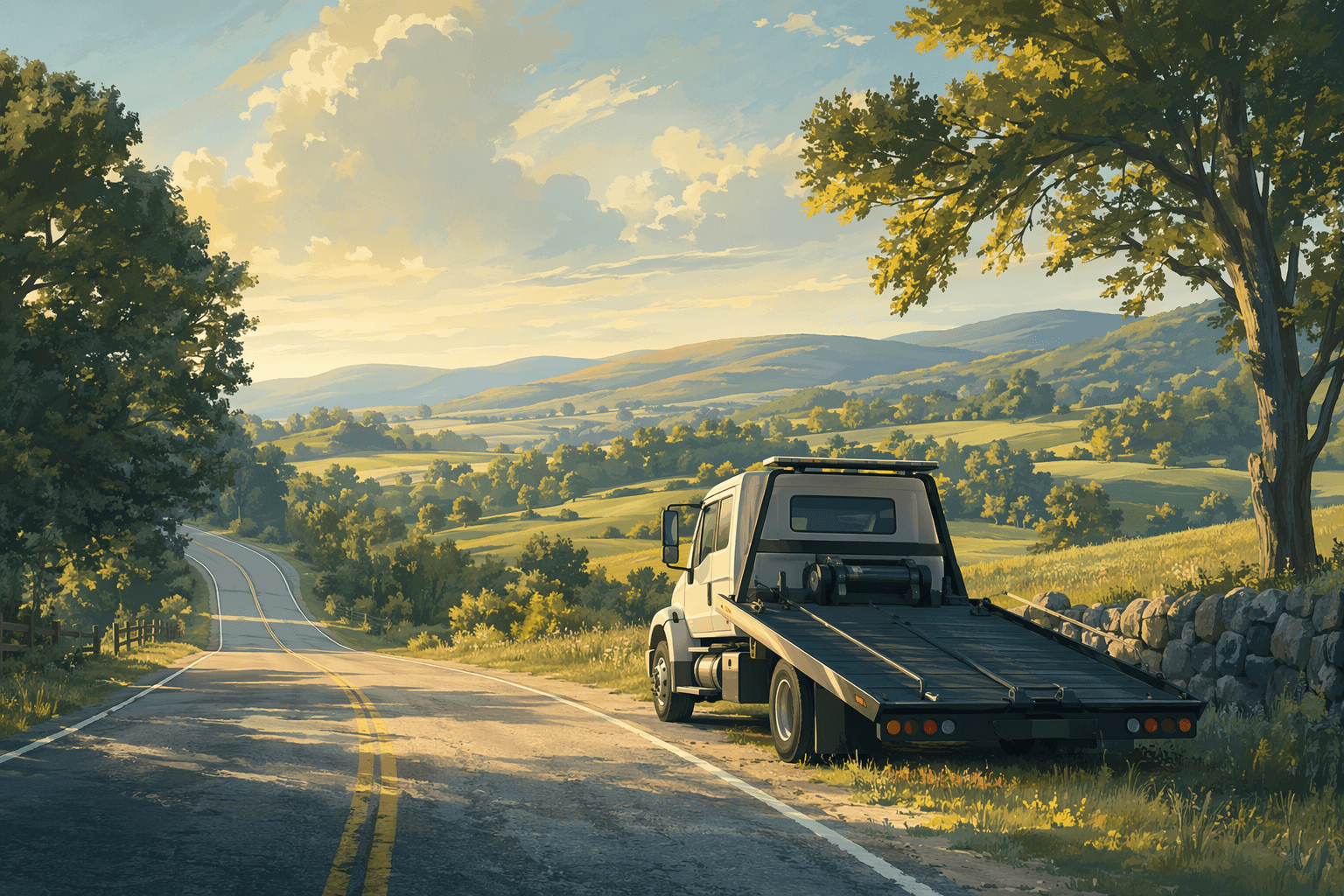 Car crash aftermath - illustration, Jake Team LLC