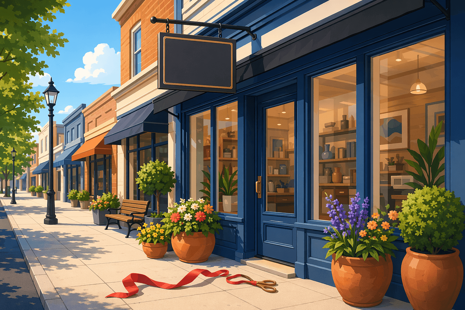 New Business Permit - illustration, Jake Team LLC