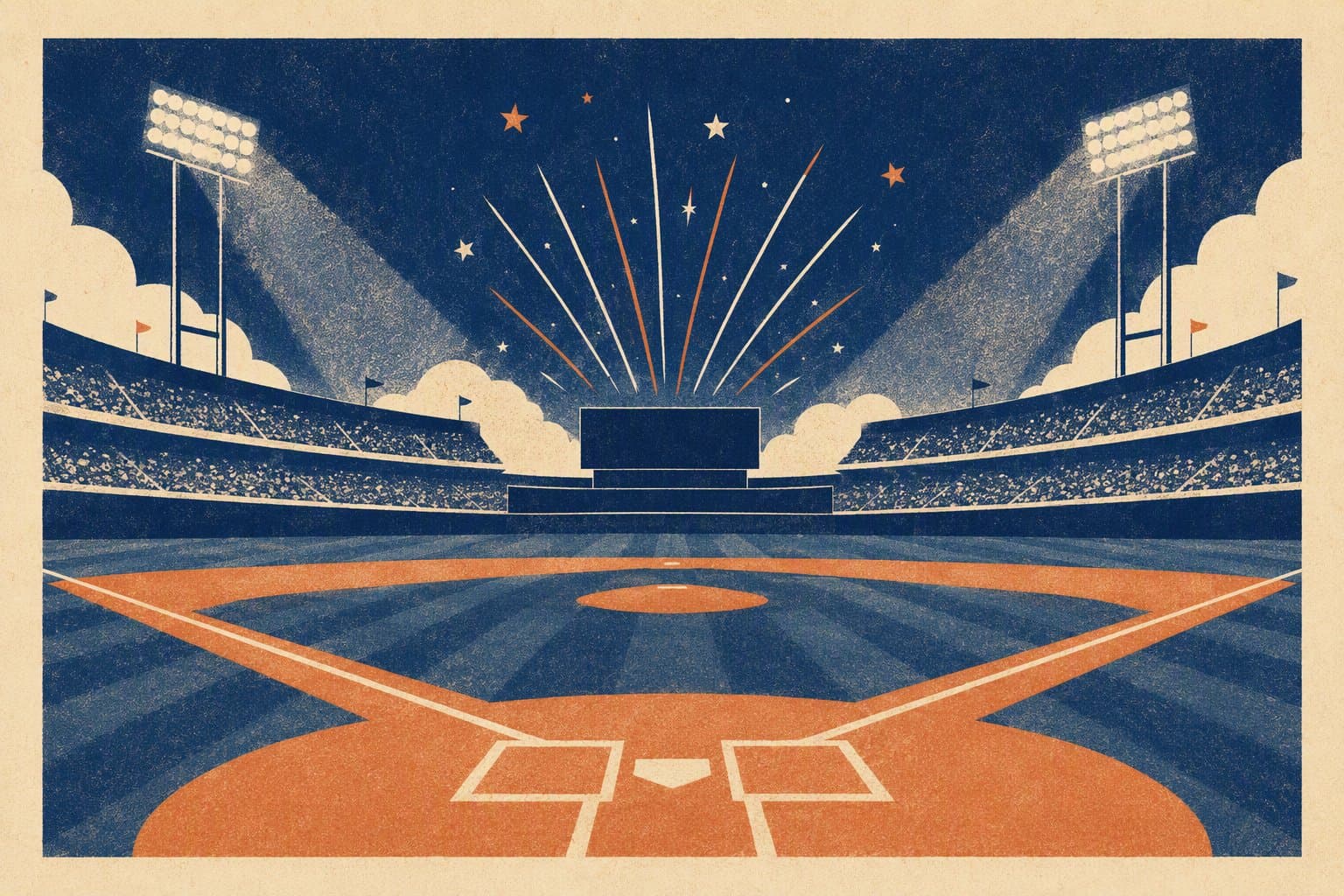 Baseball victory motif - illustration, Jake Team LLC