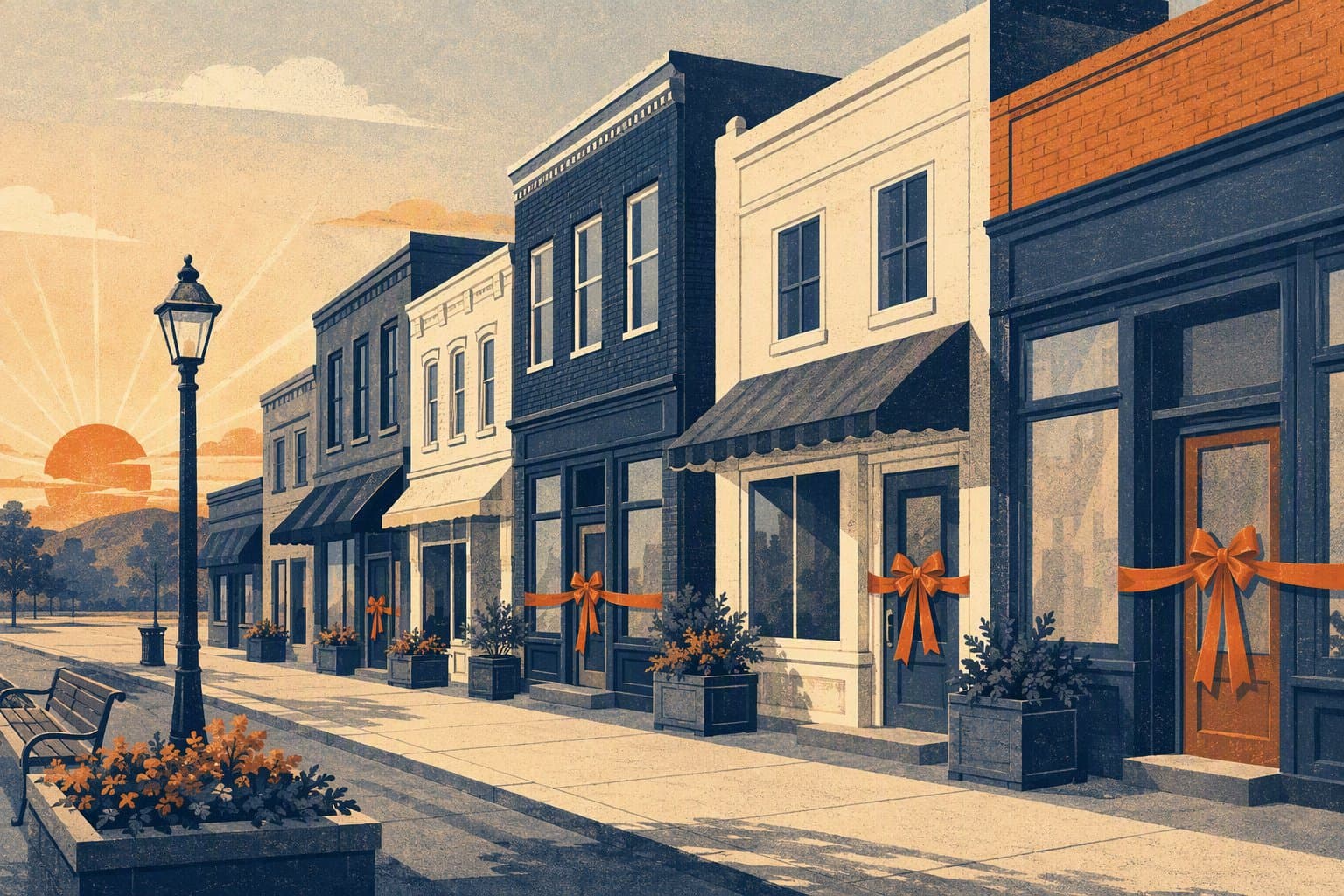 New Local Commerce - illustration, Jake Team LLC