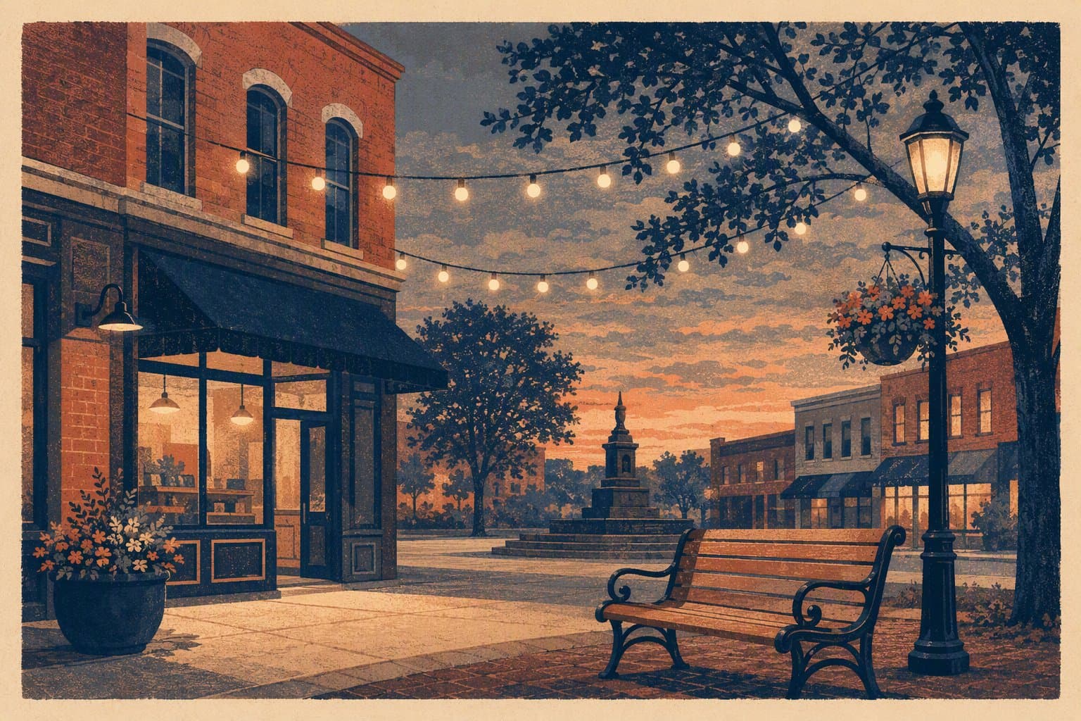 Downtown History Tour - illustration, Jake Team LLC