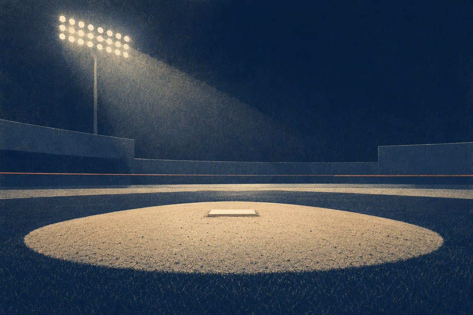 pitching mound - illustration, Jake Team LLC