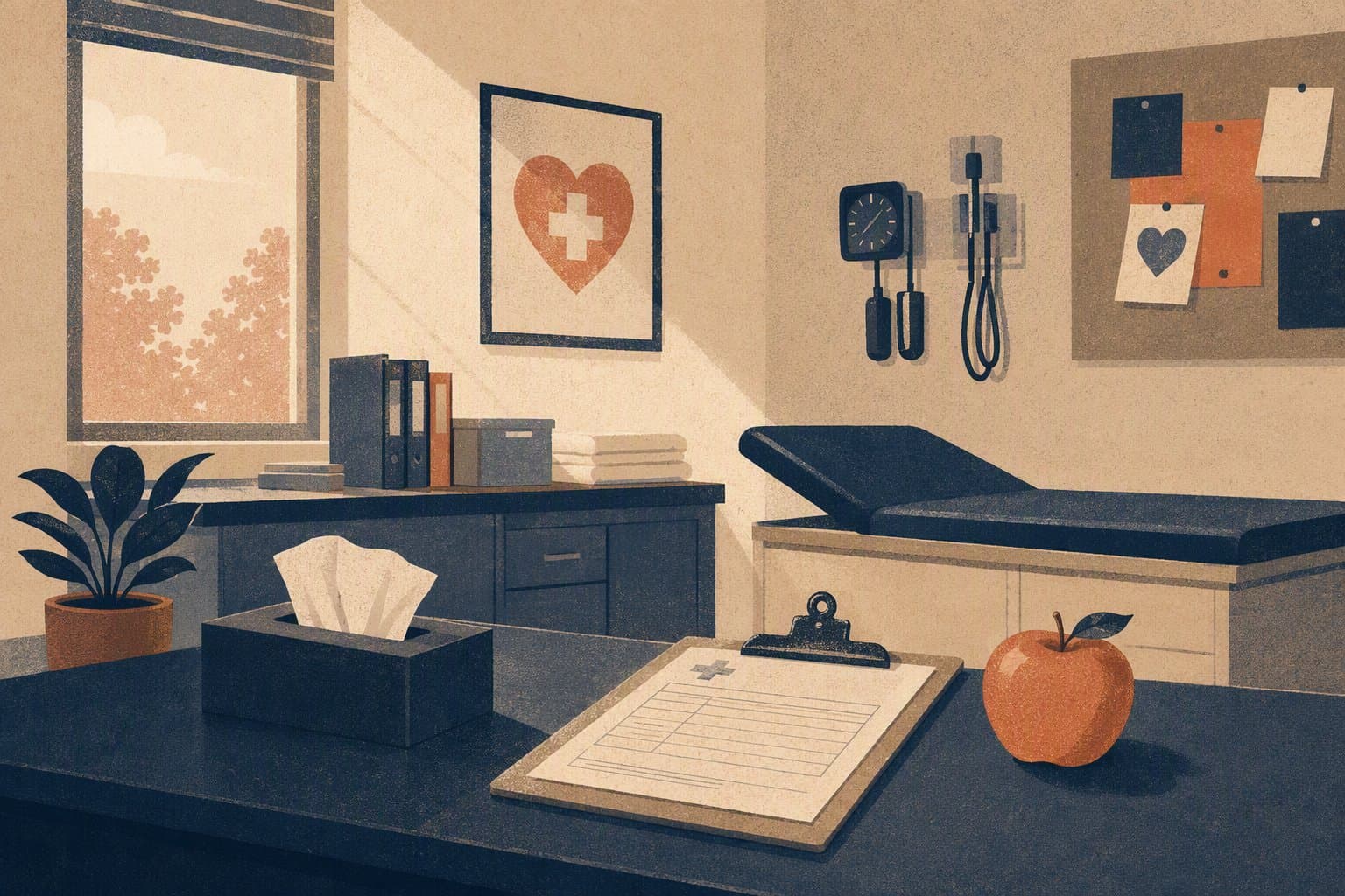 School Health Care - illustration, Jake Team LLC
