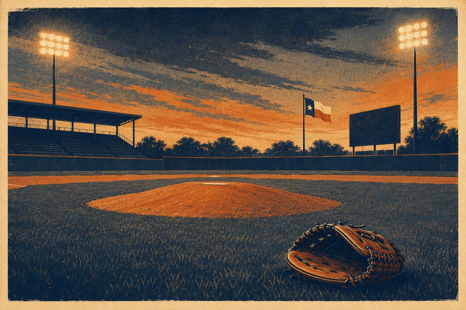 Baseball Shutout - illustration, Jake Team LLC