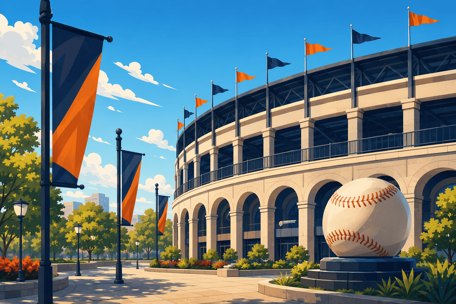 Victory Stadium - illustration, Jake Team LLC