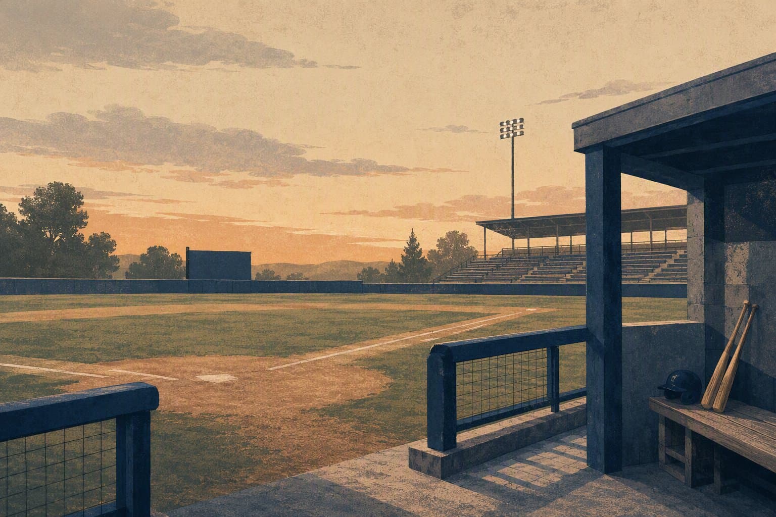 Seattle baseball stadium - illustration, Jake Team LLC