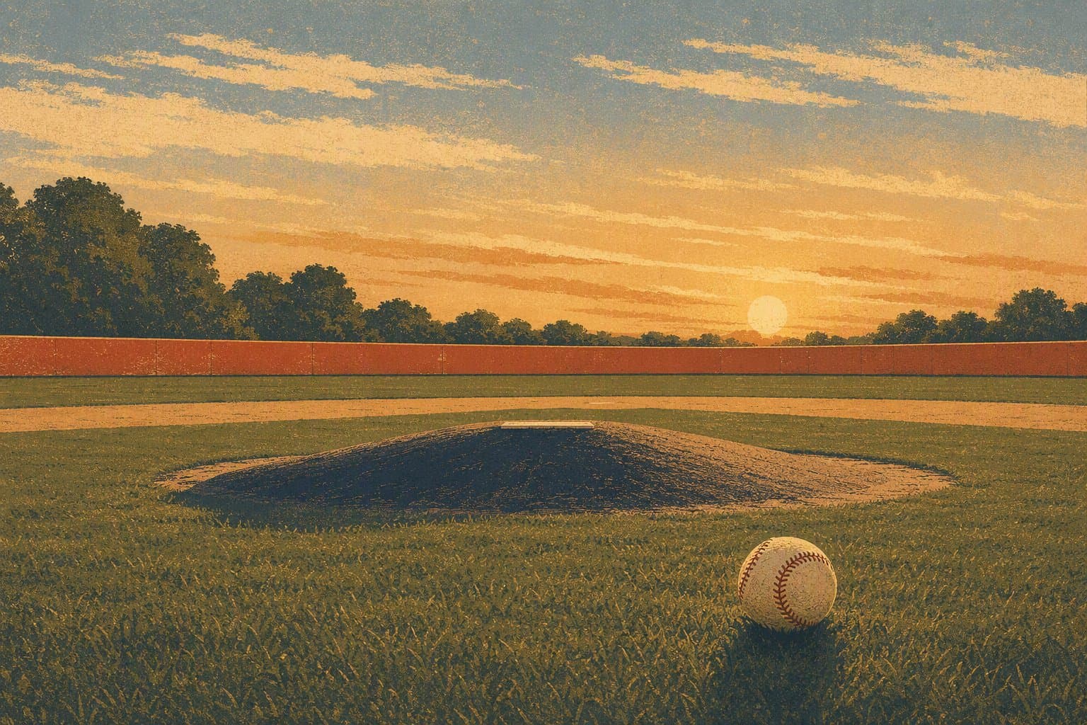 Baseball Victory - illustration, Jake Team LLC