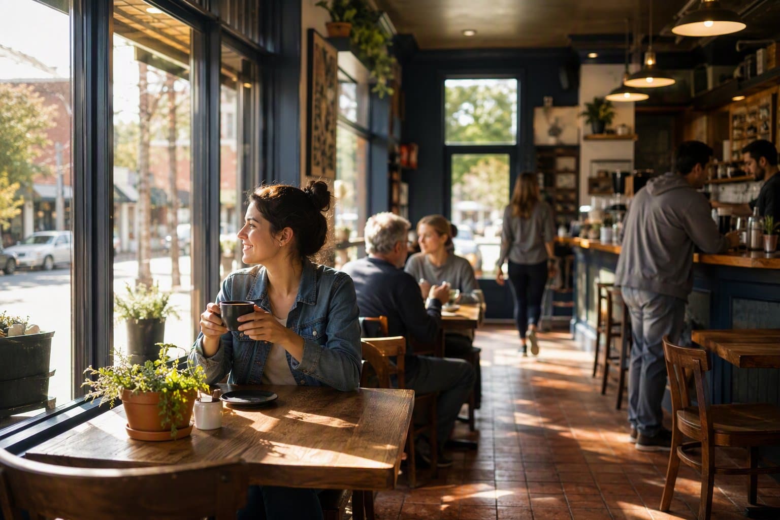 Local Cafe Business - illustration, Jake Team LLC