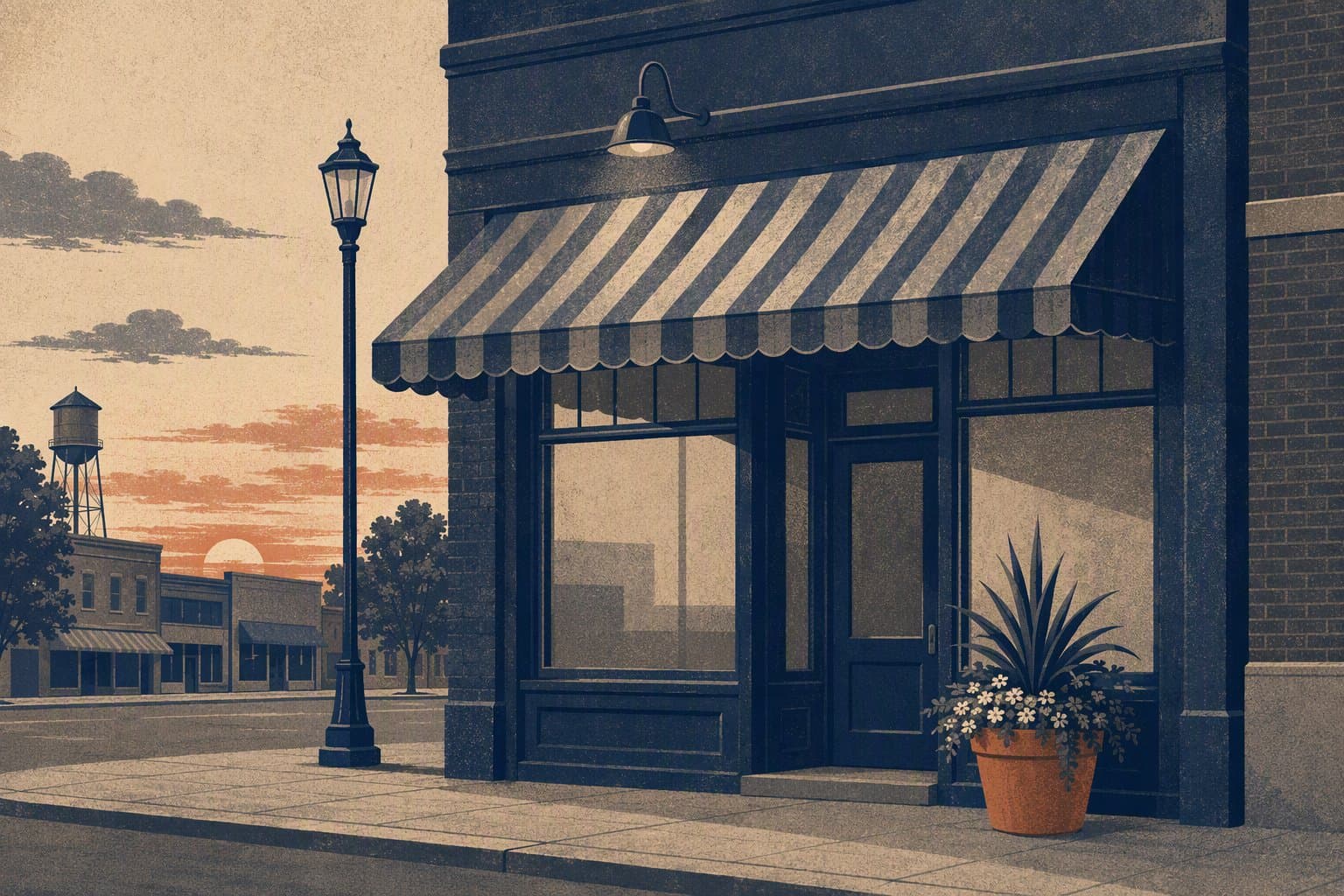 local boutique - illustration, Jake Team LLC