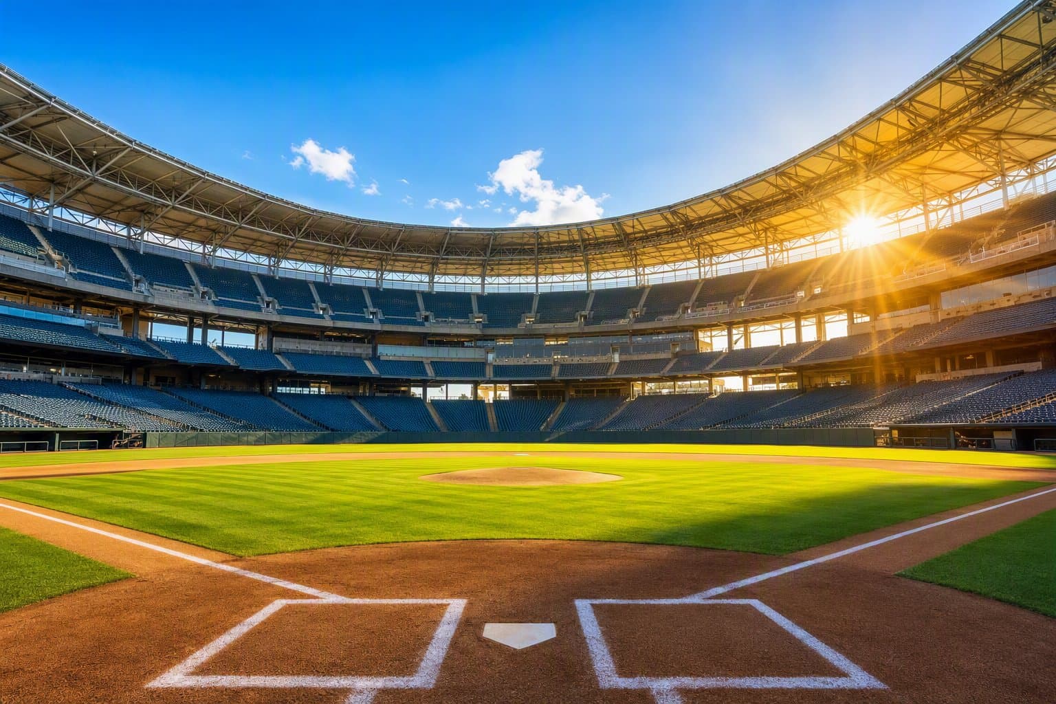 empty stadium - illustration, Jake Team LLC