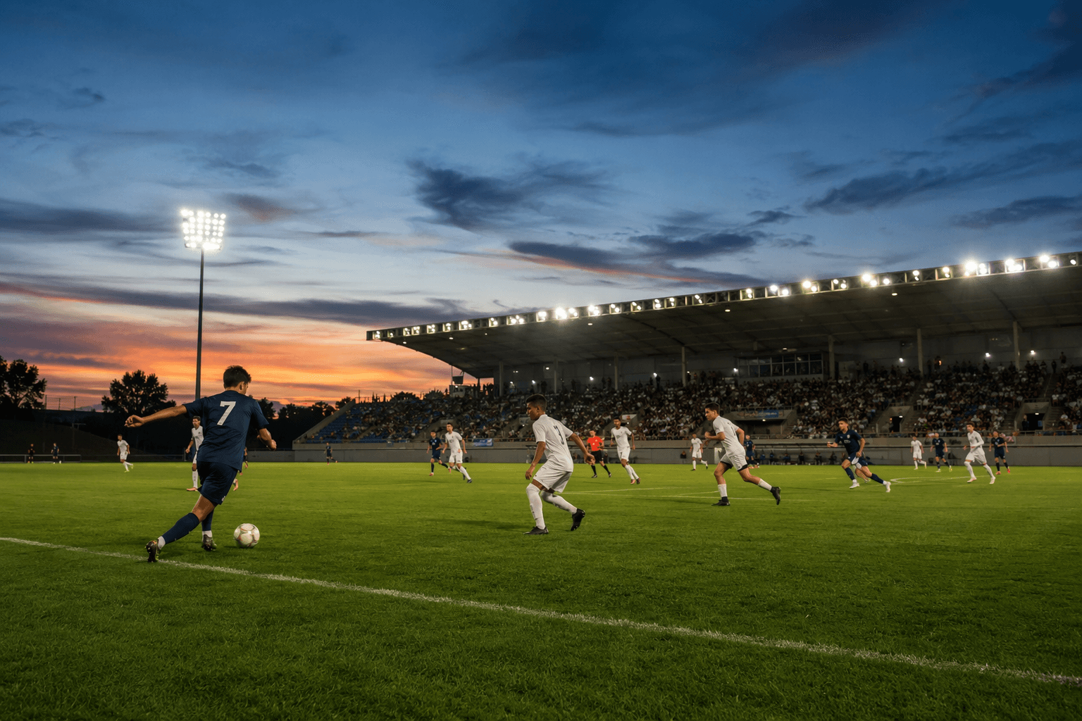 Soccer match victory - illustration, Jake Team LLC