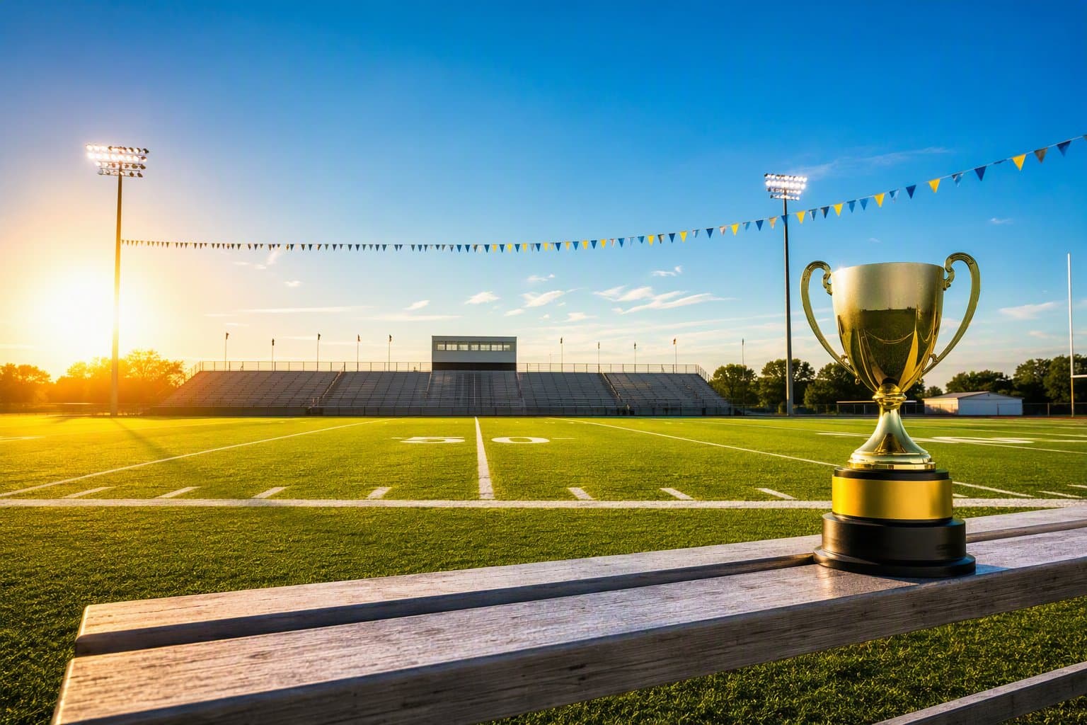 Van Alstyne Football Victory - illustration, Jake Team LLC