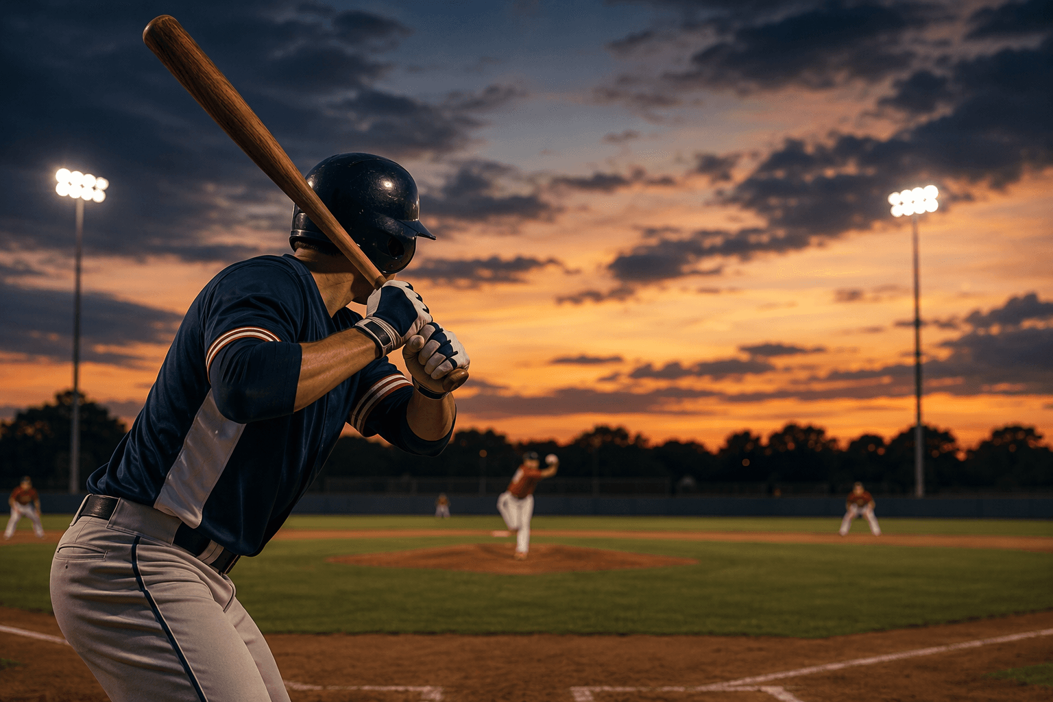 Baseball late-inning drama - illustration, Jake Team LLC