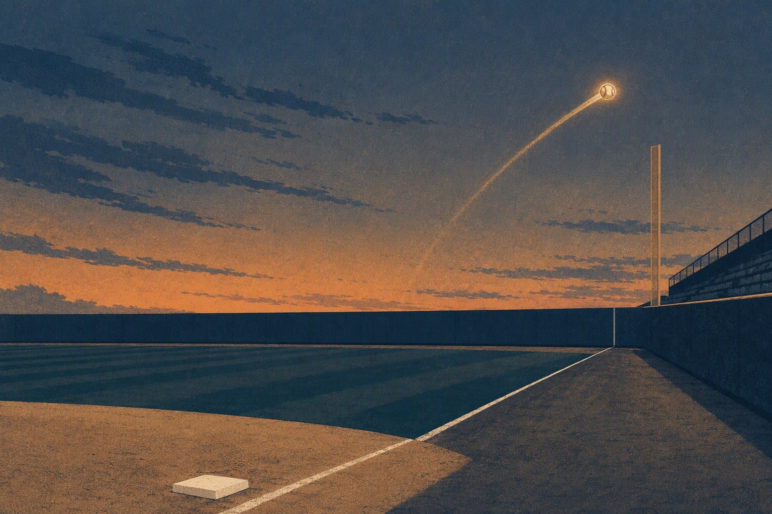 Sixth-Inning Blast - illustration, Jake Team LLC