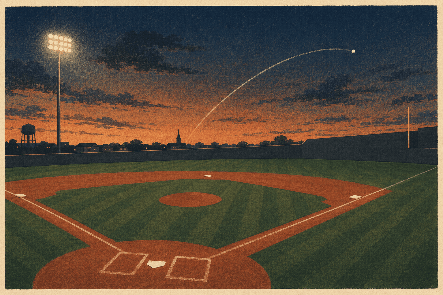 Decisive Home Run - illustration, Jake Team LLC