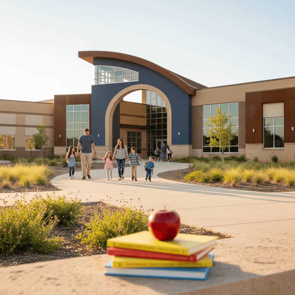 New Elementary Opening - illustration, Jake Team LLC