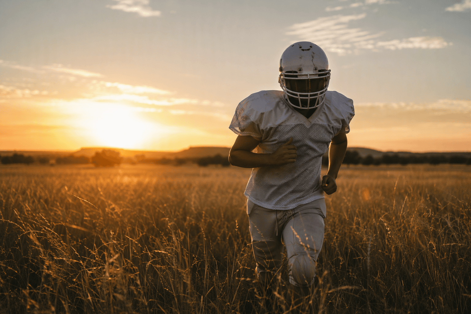 college football training - illustration, Jake Team LLC