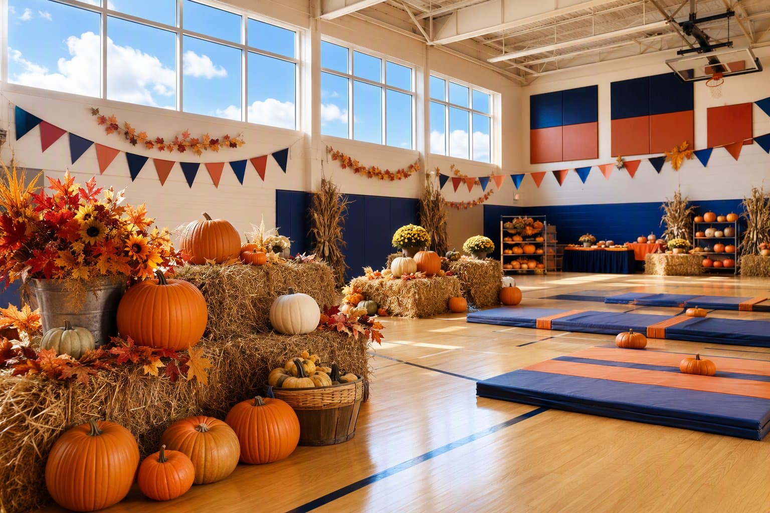 Indoor Fall Festival - illustration, Jake Team LLC