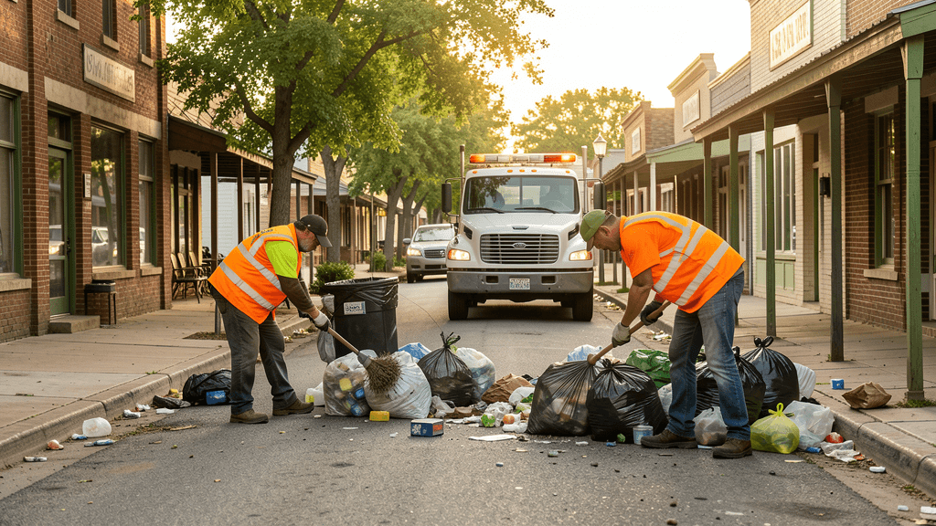 City beautification cleanup program — illustration, Jake Team LLC