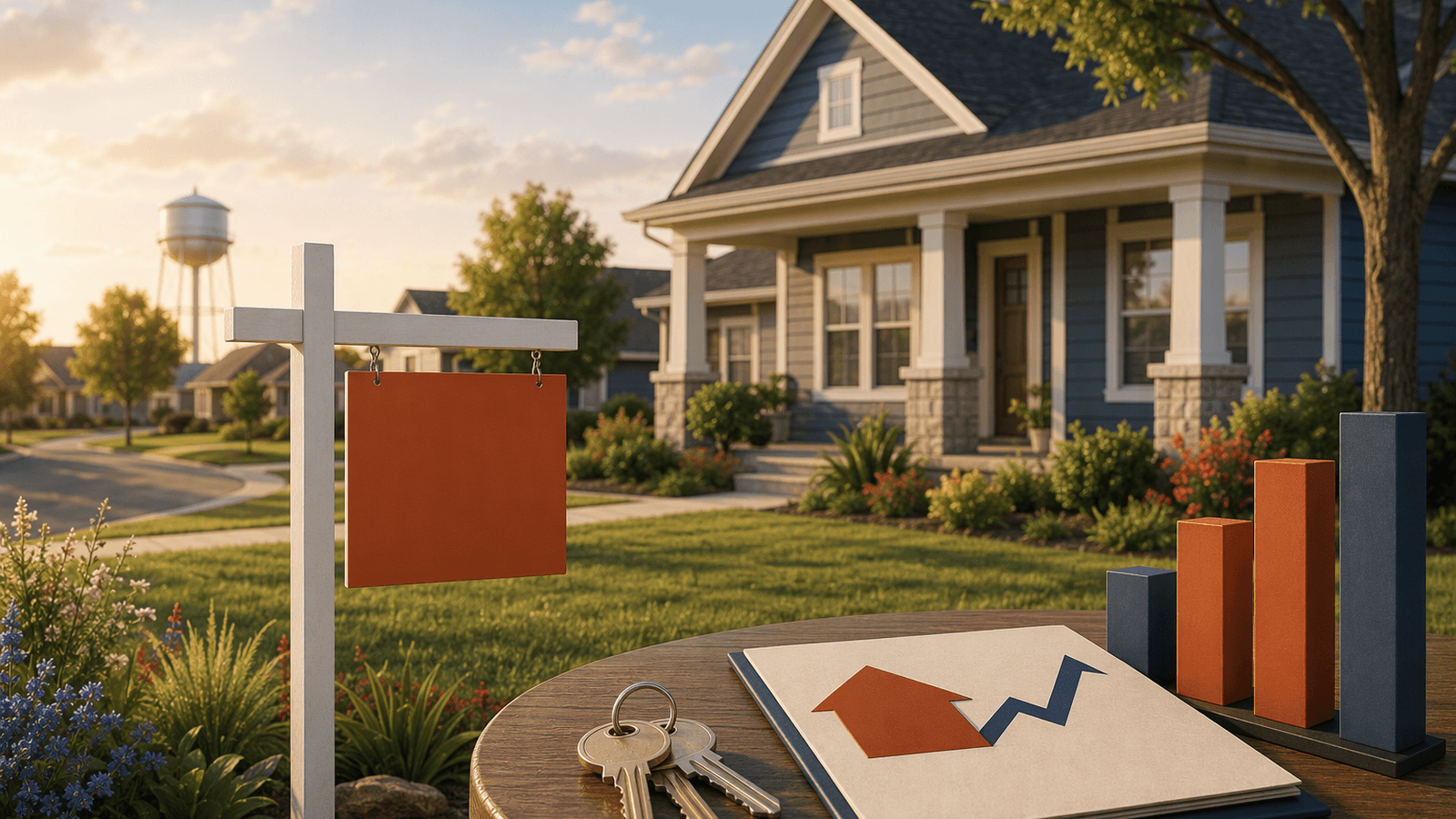 Van Alstyne housing market. Illustration: Jake Team LLC