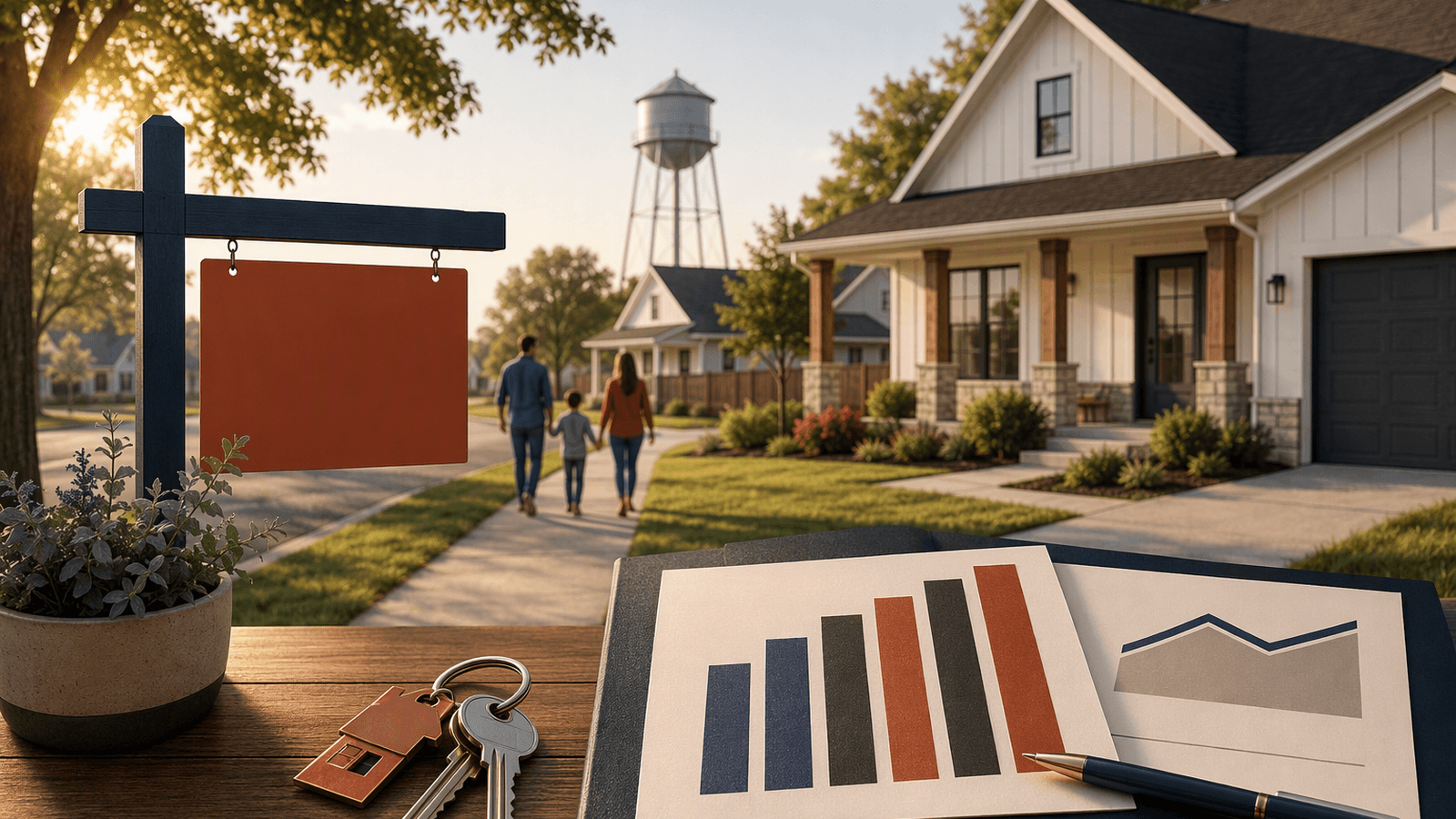 Van Alstyne housing market. Illustration: Jake Team LLC