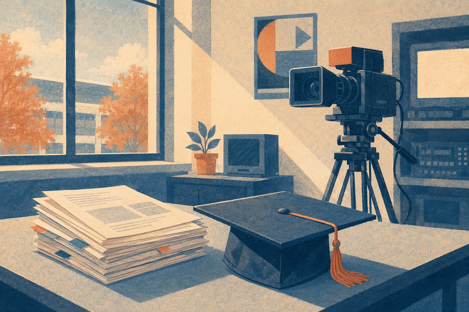 Student Media Journey - illustration, Jake Team LLC