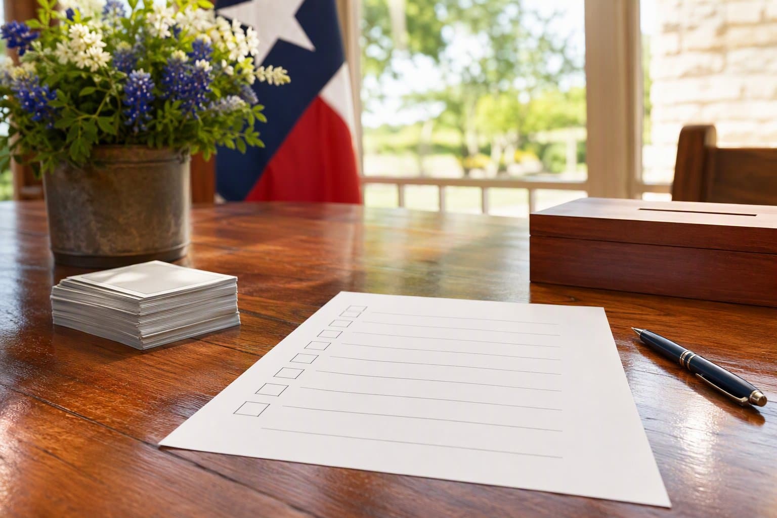 Texas voting rules - illustration, Jake Team LLC