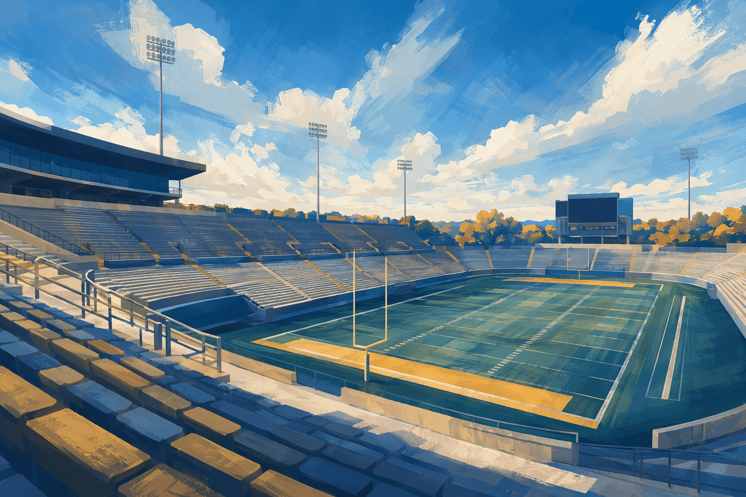 Football camp - illustration, Jake Team LLC