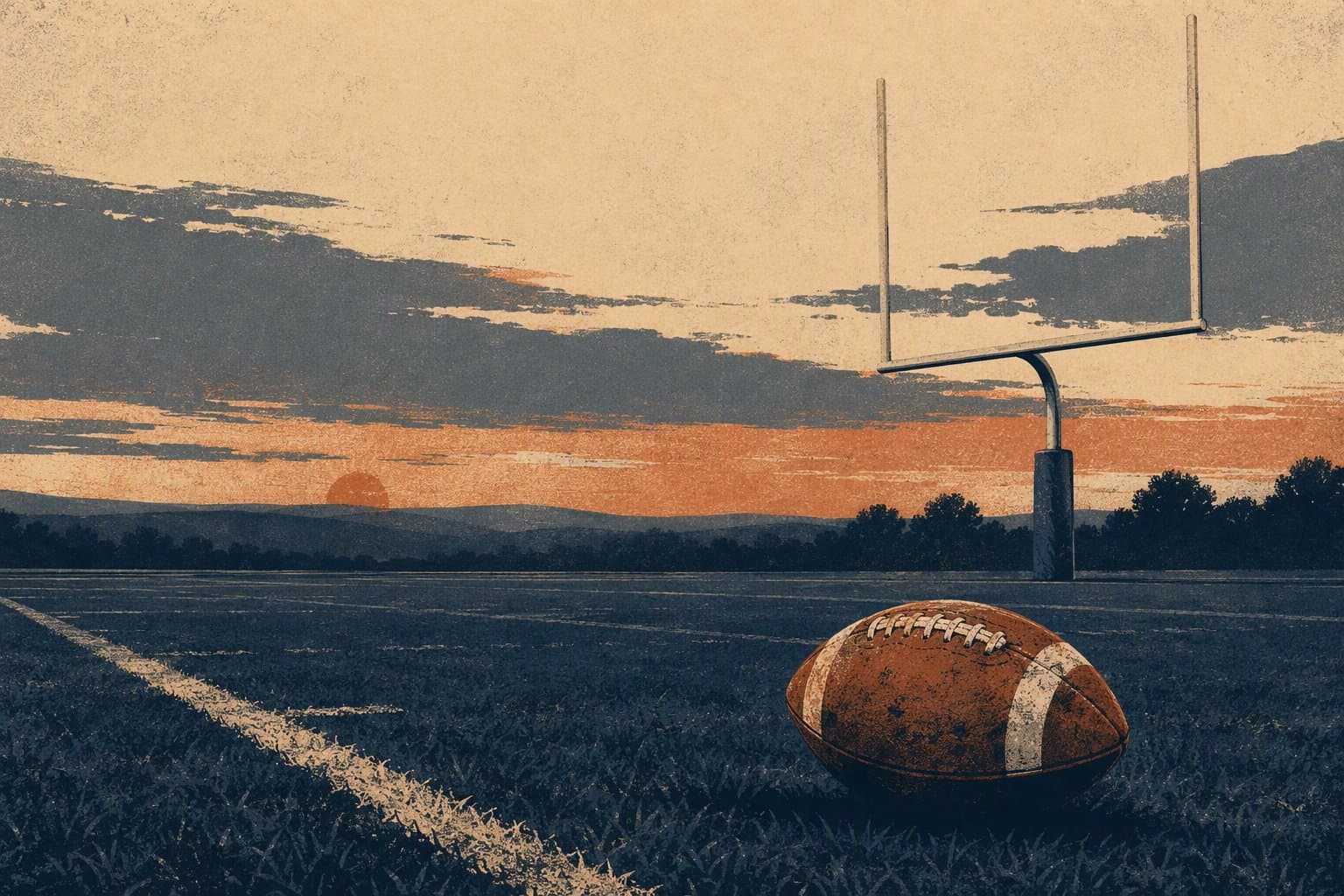Defensive Football Victory - illustration, Jake Team LLC