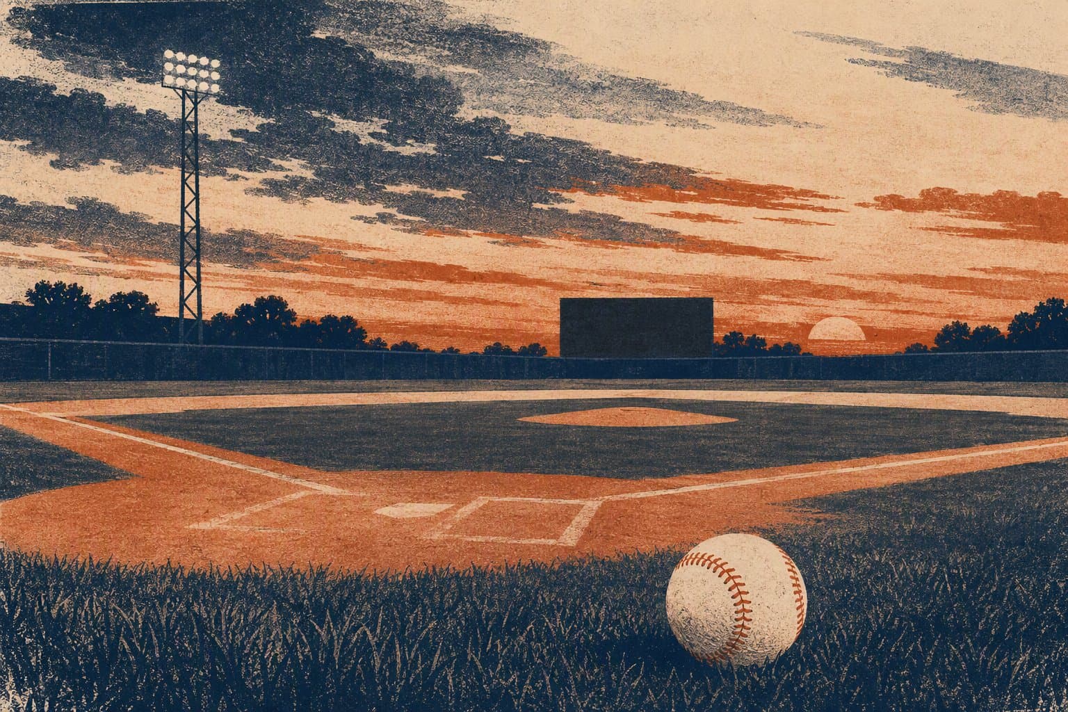 Baseball Comeback - illustration, Jake Team LLC