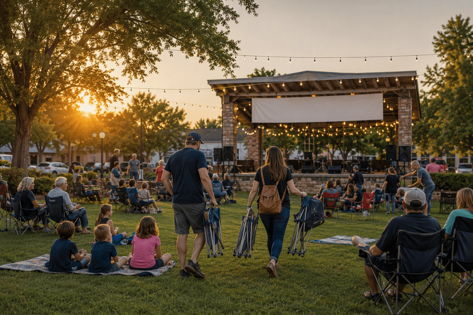 Summer Concert - illustration, Jake Team LLC