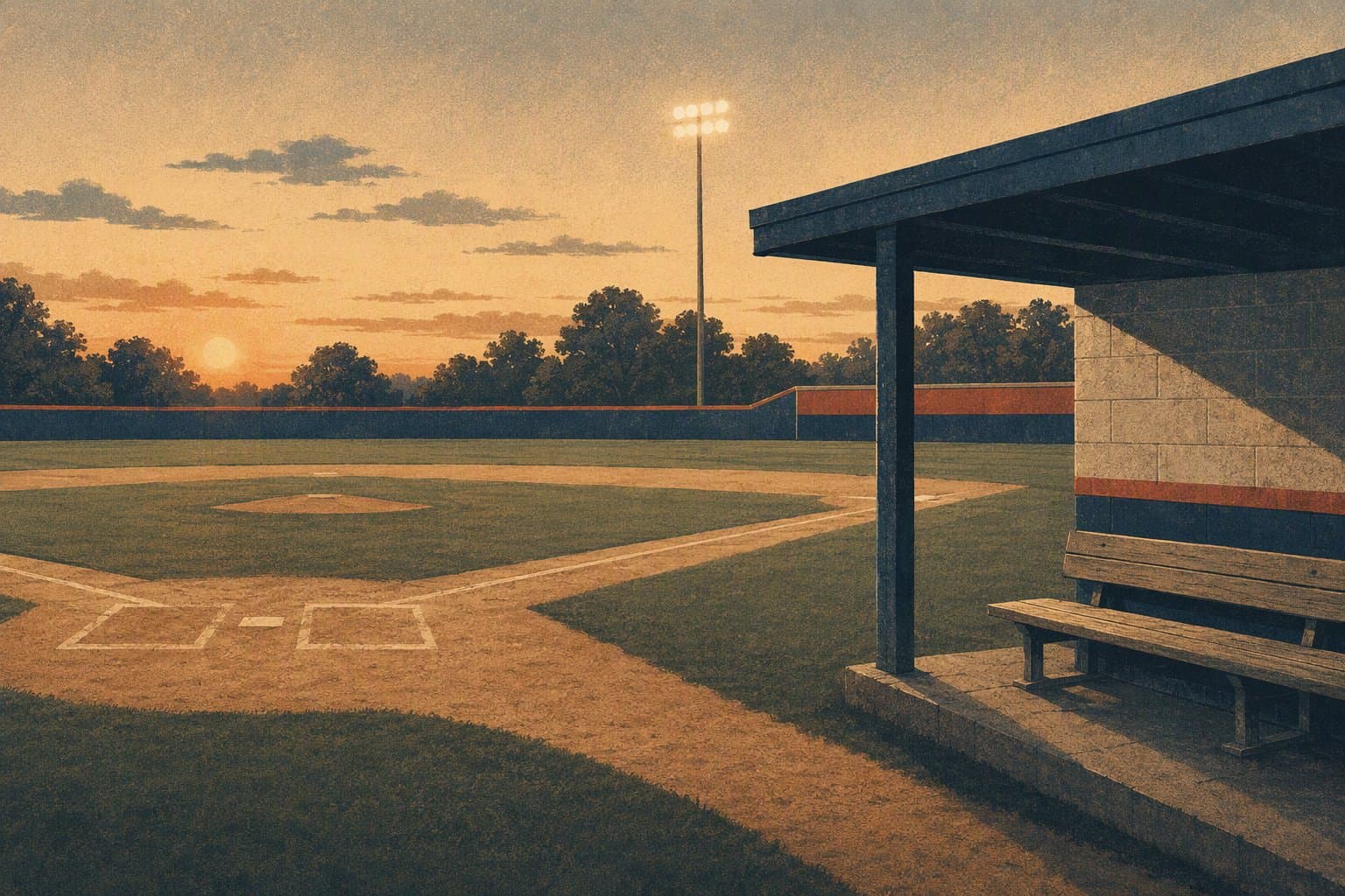 Baseball Finale - illustration, Jake Team LLC