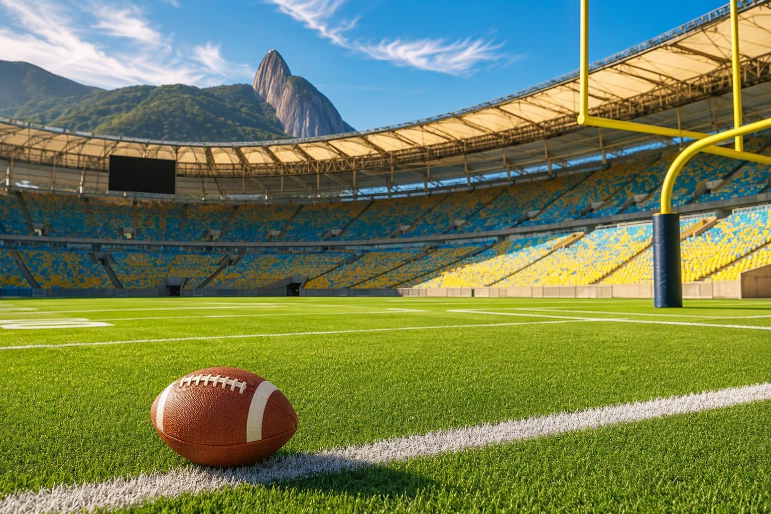 Rio Stadium Kick - illustration, Jake Team LLC