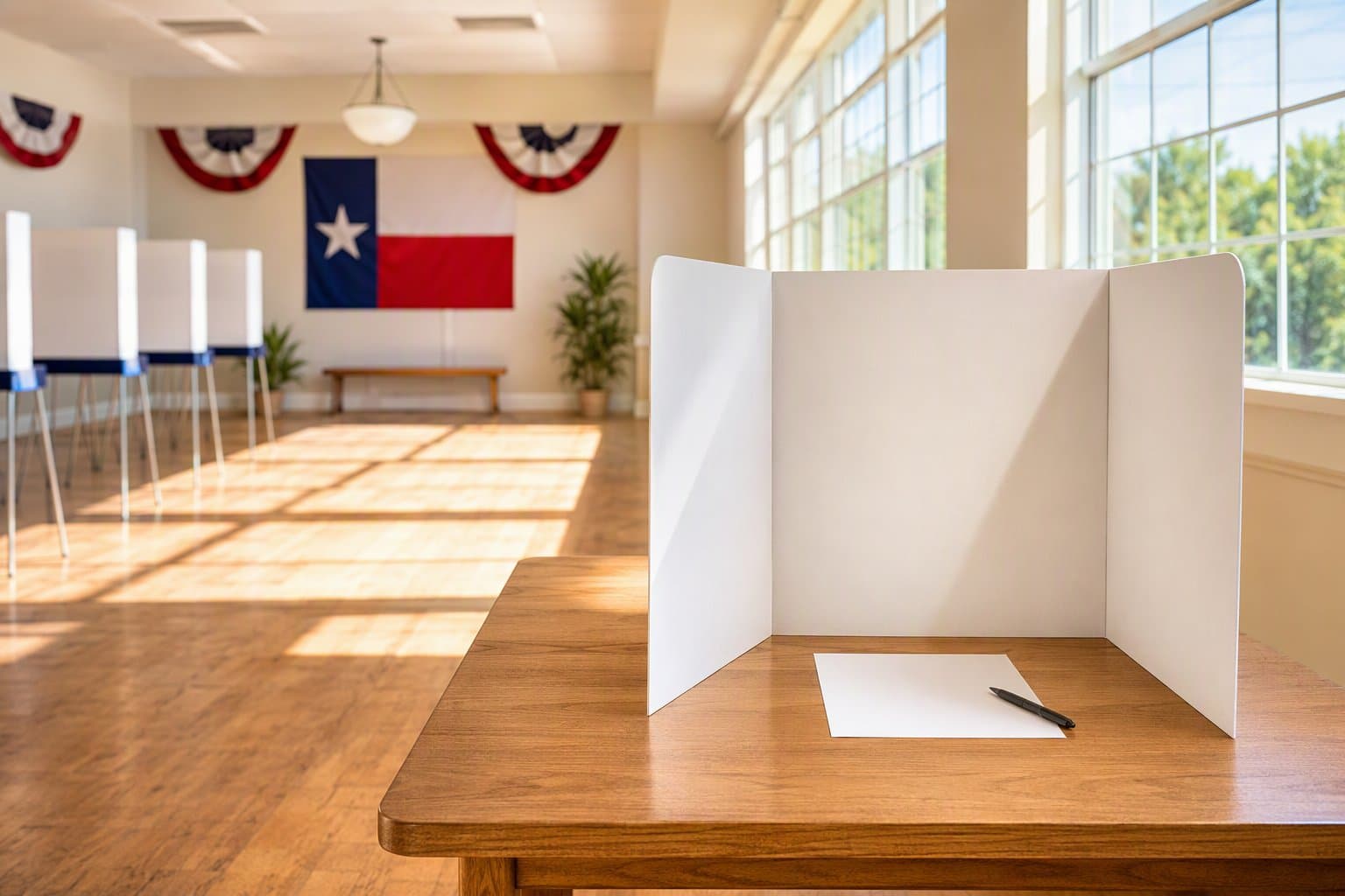 Texas election ballot - illustration, Jake Team LLC